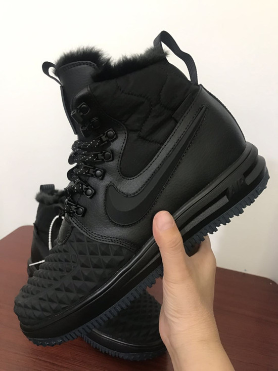 Men's Air Force 1 Black Shoes 051 Men's Air Force 1 Black Shoes 051